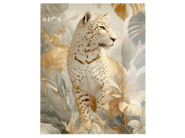 Картина "Леопард" стекло 40*50 см