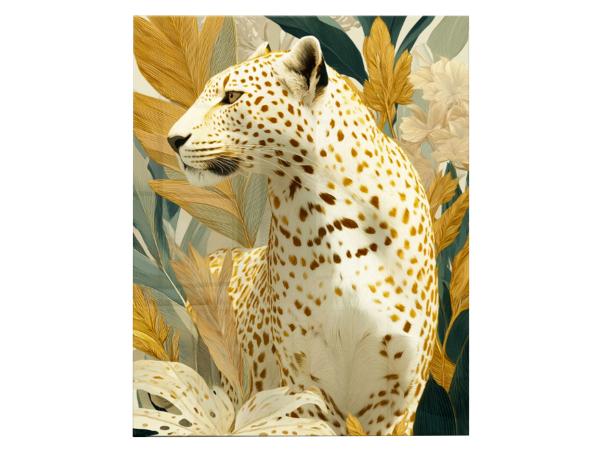 Картина "Леопард" стекло 40*50 см