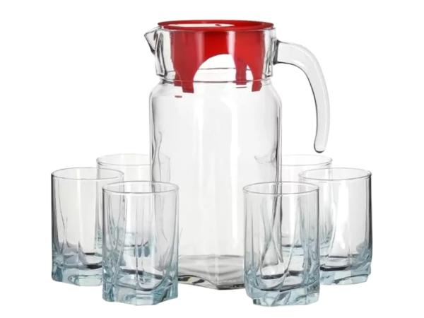 Набор для воды "Луна" Кувшин+6 стак.