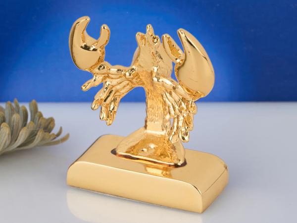 Знак зодиака "Рак" 3х4 см