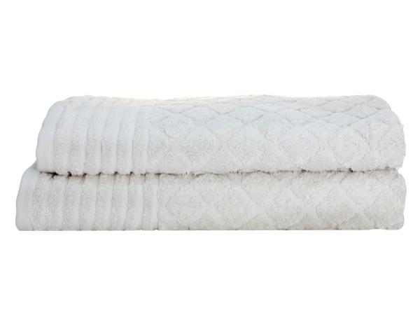 Набор полотенец "Mirage" 50х90, 70х140 кремовый