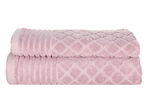 Набор полотенец "Mirage" 50х90, 70х140 пыльная роза