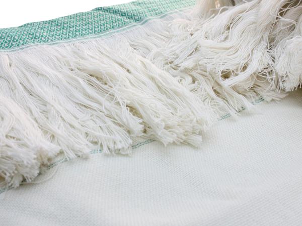 Полотенце "Pestemal" 160х170 хлопок зеленый пл. 220 гр.