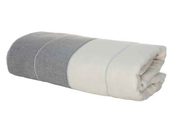 Полотенце "Pestemal" 160х170 хлопок серый пл. 220 гр.