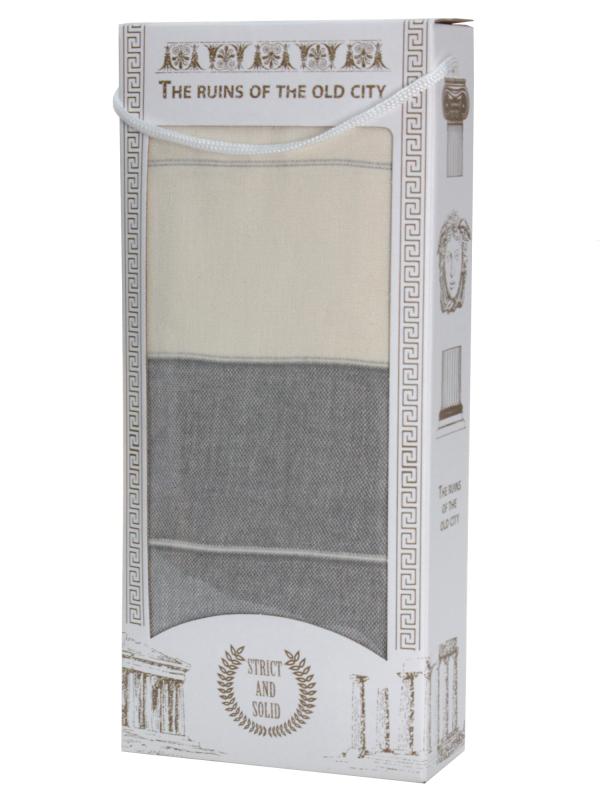 Полотенце "Pestemal" 160х170 хлопок серый пл. 220 гр.