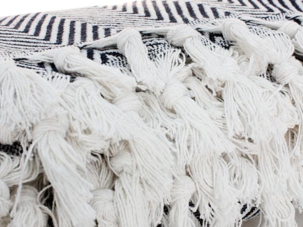 Покрывало "Softness" 180х210 хлопок антрацит