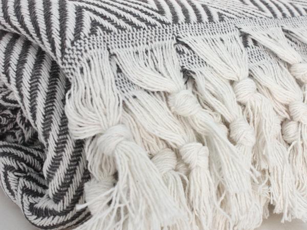 Покрывало "Softness" 180х210 хлопок серый