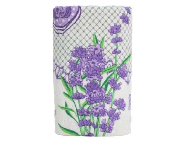 Набор салфеток "Лаванда" 40х60 велюр/махра