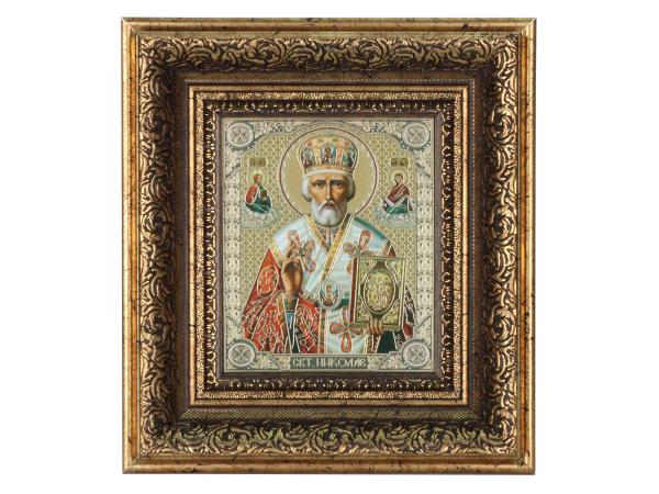 Икона "Николай Чудотворец" 20х18 см