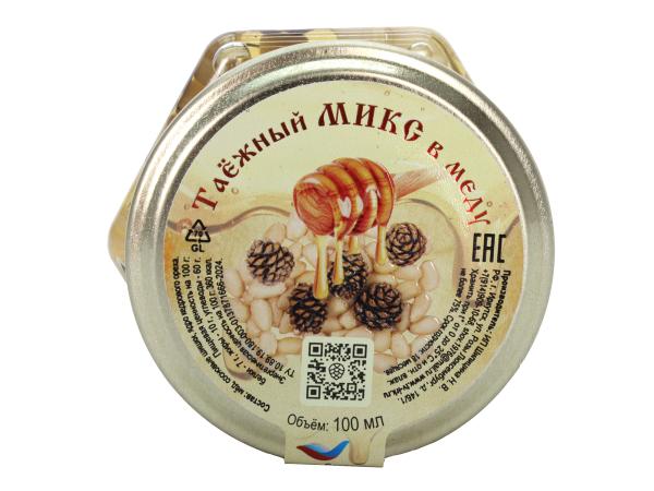 Таёжный микс в меду 100 мл