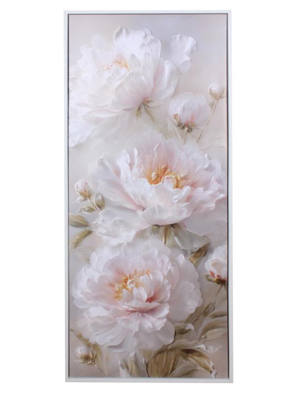 Картина "Пионы", 115*45 см, Россия