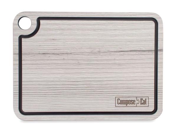 Доска разделочная 24*18 см белое дерево