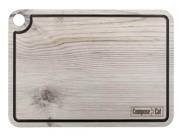 Доска разделочная 29*20 см белое дерево