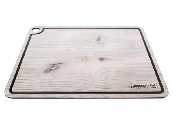 Доска разделочная 33х25см белое дерево