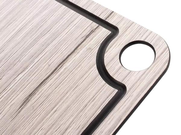 Доска разделочная 33х25см белое дерево