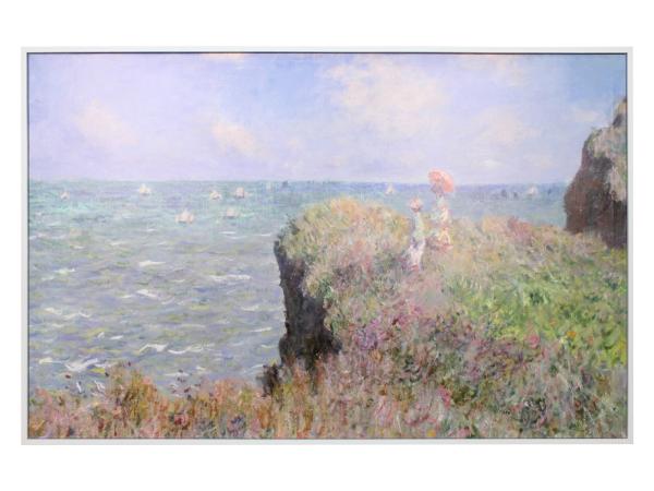 Картина "Прогулка по скалам", 70*110 см, Россия