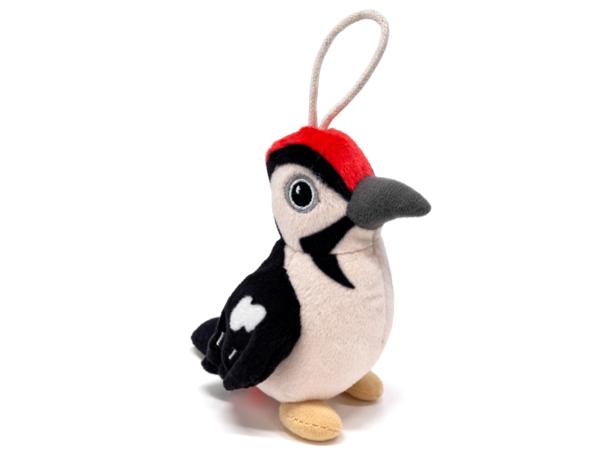 Мягкая игрушка Дятел 15 см