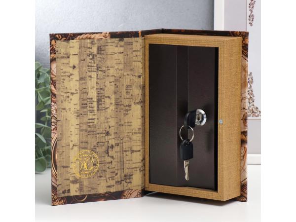 Сейф-книга "Старые карты" 21х13х5 см