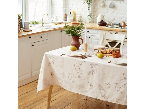 Скатерть 146х220 см "Flower herbarium"