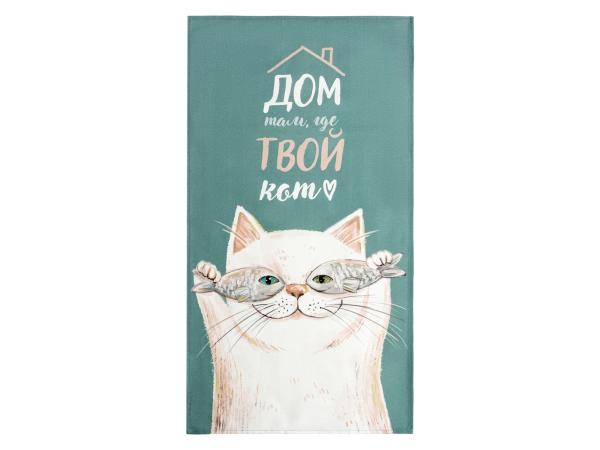 Полотенце кухонное 40х73 см "Кот"