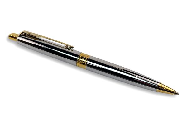 Ручка шариковая Parker M Aster shiny chrome GT