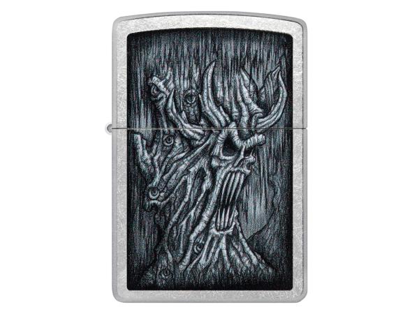 Зажигалка "Zippo" Evil Tree серебристая