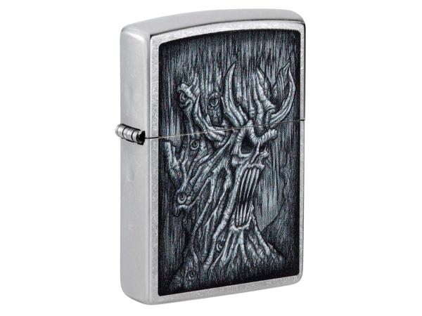 Зажигалка "Zippo" Evil Tree серебристая