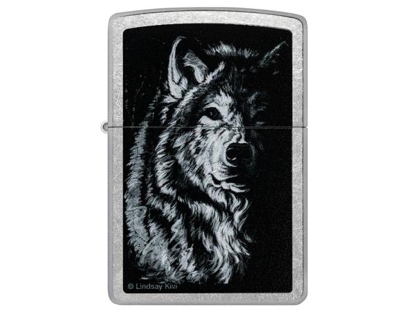 Зажигалка "Zippo" Shadow Wolf США, Zippo латунь