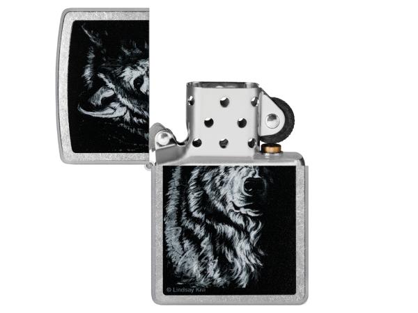 Зажигалка "Zippo" Shadow Wolf США, Zippo латунь
