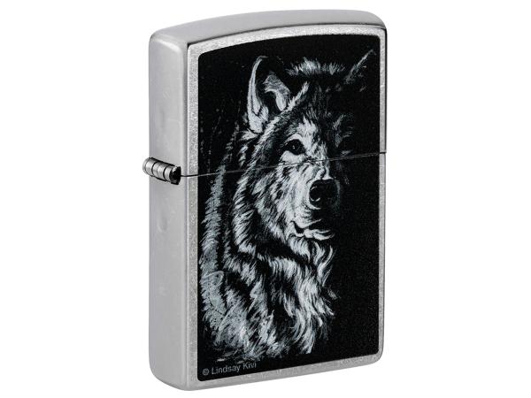 Зажигалка "Zippo" Shadow Wolf США, Zippo латунь