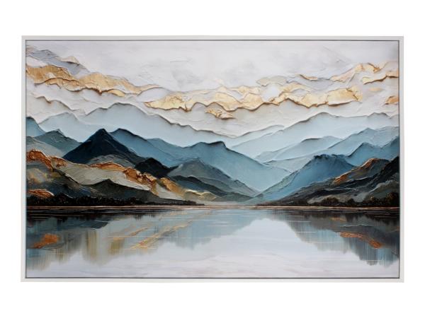 Картина  "Горное озеро" 110*70 см
