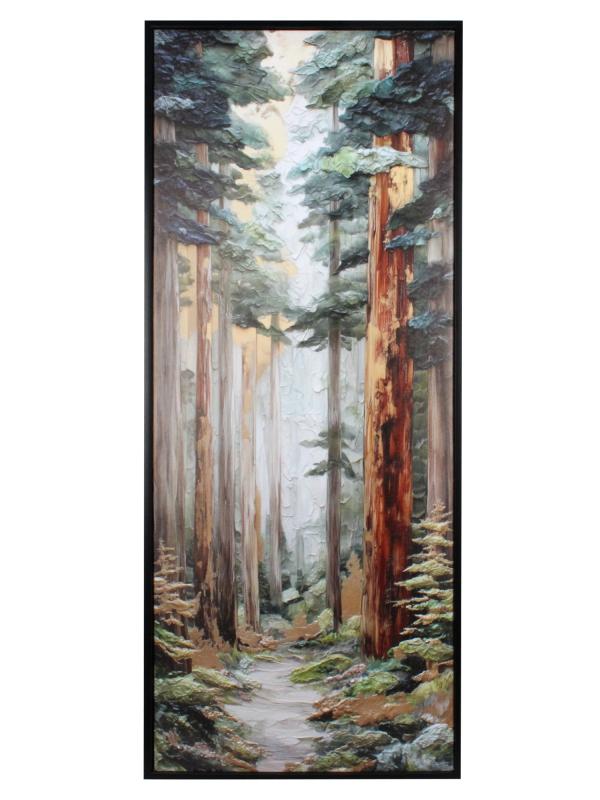 Картина  "Лесная чаща" 115*45 см