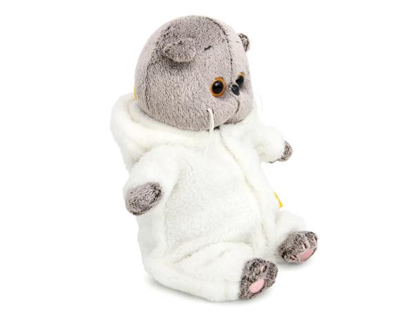 кот Басик в комбинезоне "Гусик" 20 см мягкая игрушка