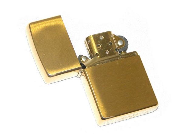 Зажигалка "Zippo Brushed Brass"