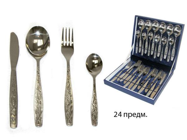 Набор столовых приборов "Уралочка" 24 предмета