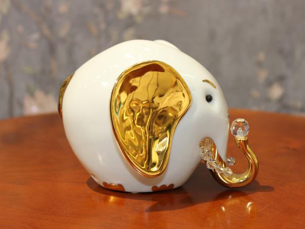 Скульптура "Слон" 8,5 см Италия, Porcellane RG фарфор