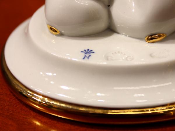 Фигурка "Собачки" 9,3 см Италия, Porcellane RG фарфор