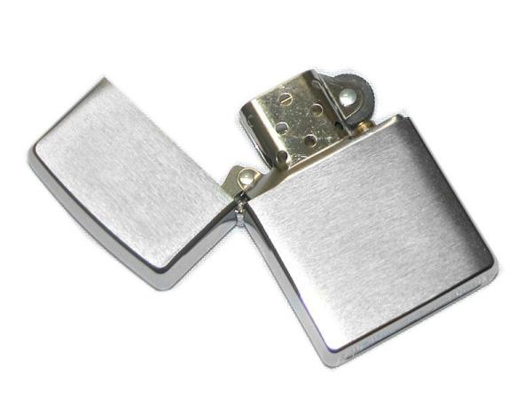 Зажигалка "Zippo Brushed Chrome"