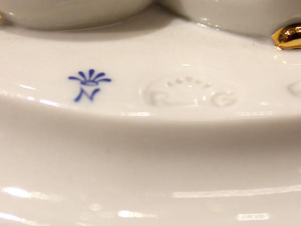 Фигурка "Парочка бульдогов" 9 см Италия, Porcellane RG фарфор