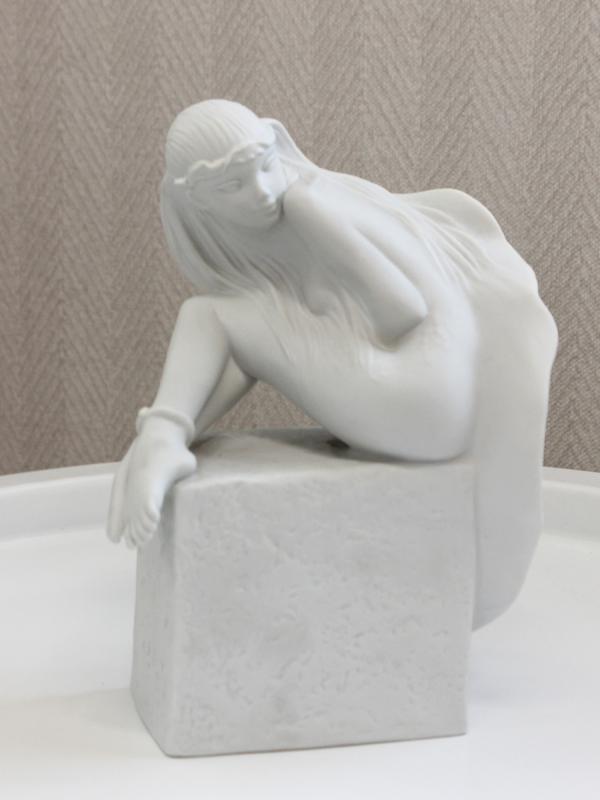 Скульптура "Рыба" Royal Copenhagen (Дания). 19 см. фарфор