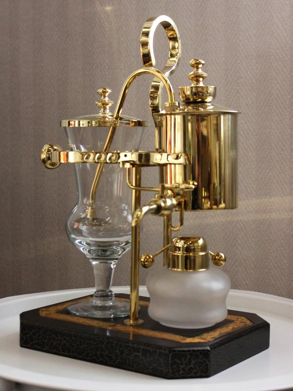 Прибор для варки кофе, дерево/латунь, Credan S.A, Испания