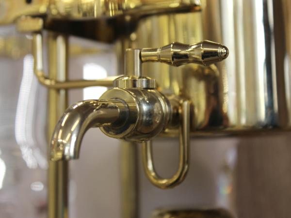 Прибор для варки кофе, дерево/латунь, Credan S.A, Испания