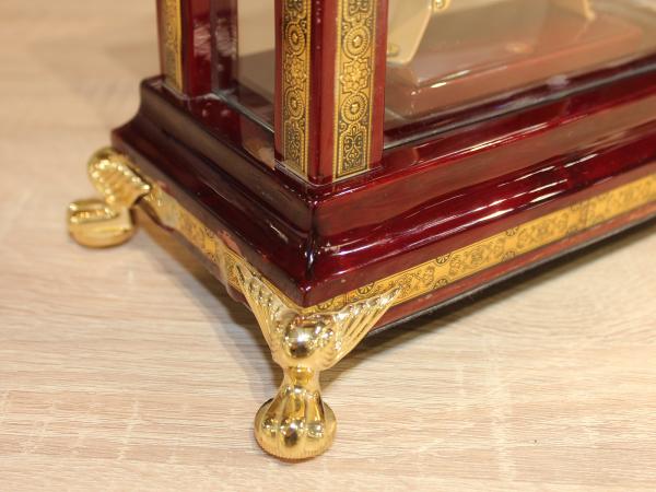 Часы "Лувр" 38 см, дерево, латунь, стекло, Credan S.A, Испания