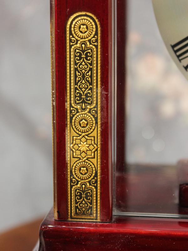 Часы "Лувр" 38 см, дерево, латунь, стекло, Credan S.A, Испания