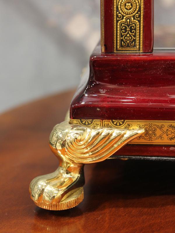 Часы "Лувр" 38 см, дерево, латунь, стекло, Credan S.A, Испания