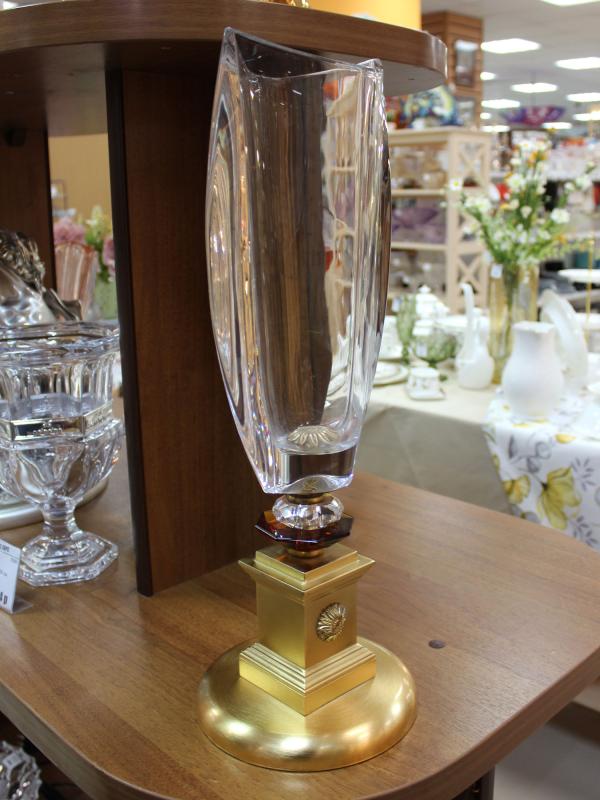 Ваза Кубок от Chiantese, Италия 47,5 см. хрусталь