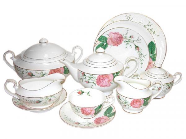 Чайно-столовый сервиз "Чайная роза" 12 персон 121 предмет