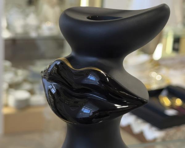 Подсвечник "Губы" 22 см