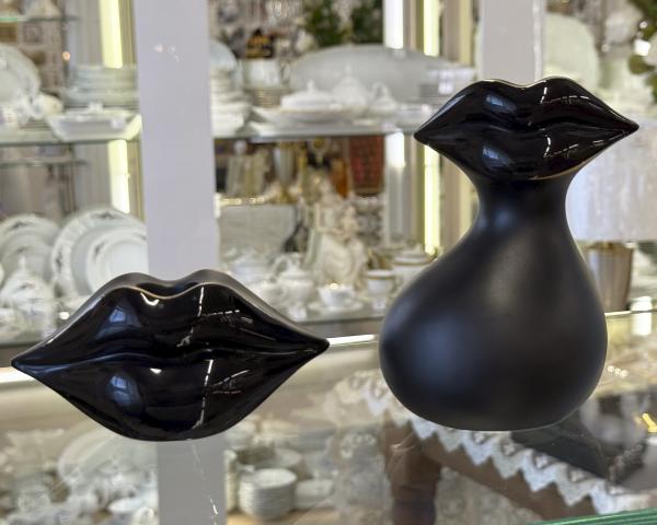 Подсвечник "Губы" 6,5 см