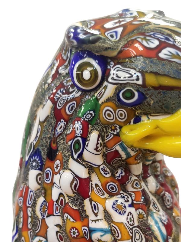 Скульптура "Женщина -орел" 49 см, муранское стекло,  DI.PI. VETRERIA ARTIGIANA di R, Италия